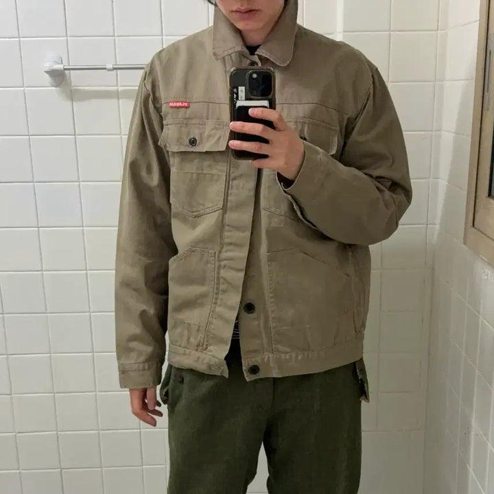 [BUNJANG] Vintage Work Jacket / 유로 빈티지 워크 자켓