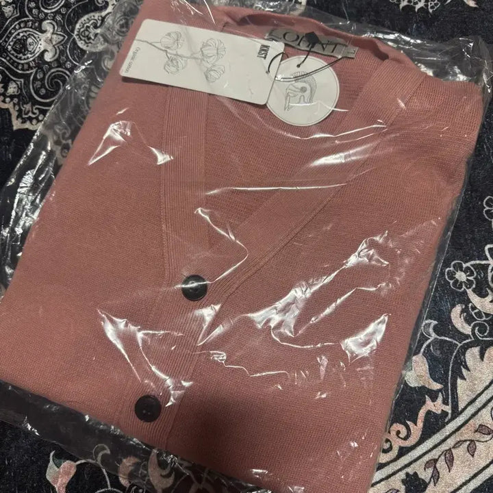 [BUNJANG] Lont Pink Cardigan (Size L) / 론트 가디건 핑크 L