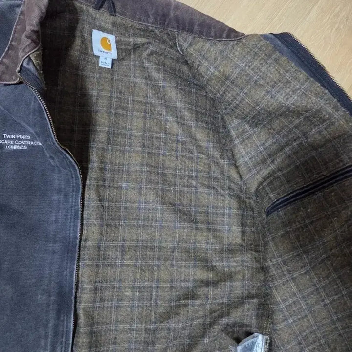 [BUNJANG] Carhartt Detroit Work Jacket XL / 칼하트 j97 디트로이트 BLK 흑청 워크자켓XL