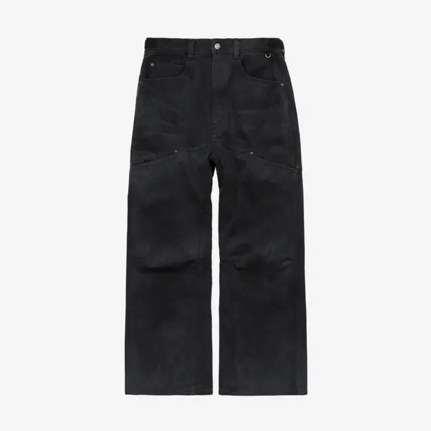 [SOLD OUT] 3)폴리테루 텍스쳐드 내로우 팬츠 레오파드 차콜
