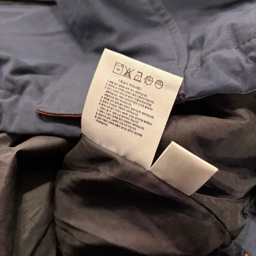 [BUNJANG] Nike ACG Navy/Orange Colorblock Windbreaker Jacket / [M] 00s 나이키 ACG 네이비/오렌지 배색 바람막이 점퍼 D186
