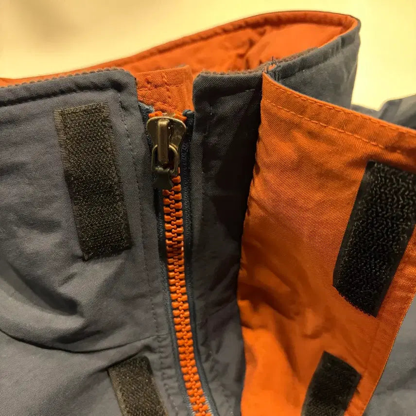 [BUNJANG] Nike ACG Navy/Orange Colorblock Windbreaker Jacket / [M] 00s 나이키 ACG 네이비/오렌지 배색 바람막이 점퍼 D186