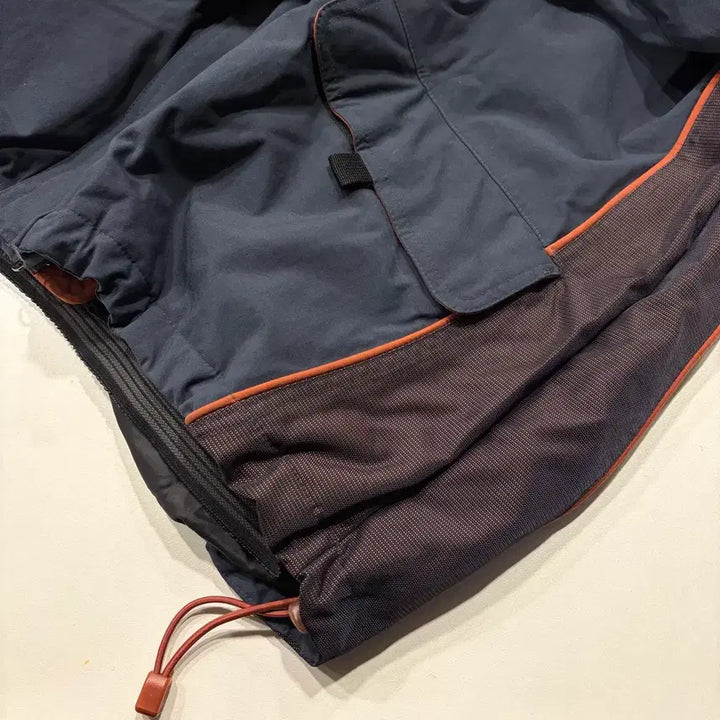 [BUNJANG] Nike ACG Navy/Orange Colorblock Windbreaker Jacket / [M] 00s 나이키 ACG 네이비/오렌지 배색 바람막이 점퍼 D186