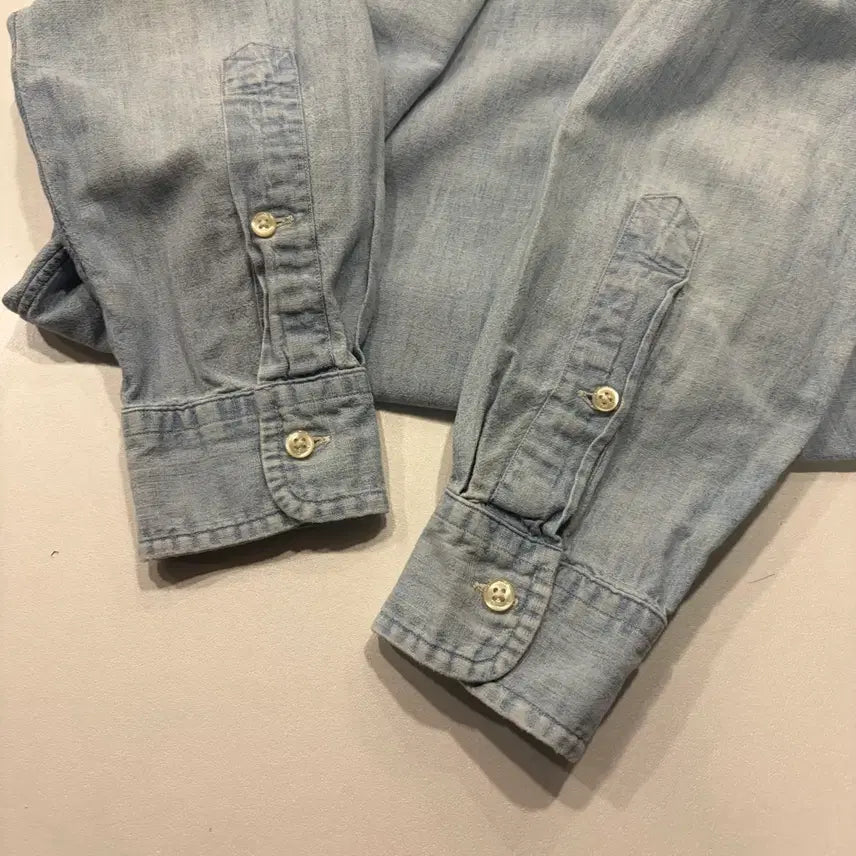 [BUNJANG] Polo Ralph Lauren Slim Fit Denim Shirt / [S] 폴로 랄프로렌 슬림핏 데님 셔츠 남방 D188
