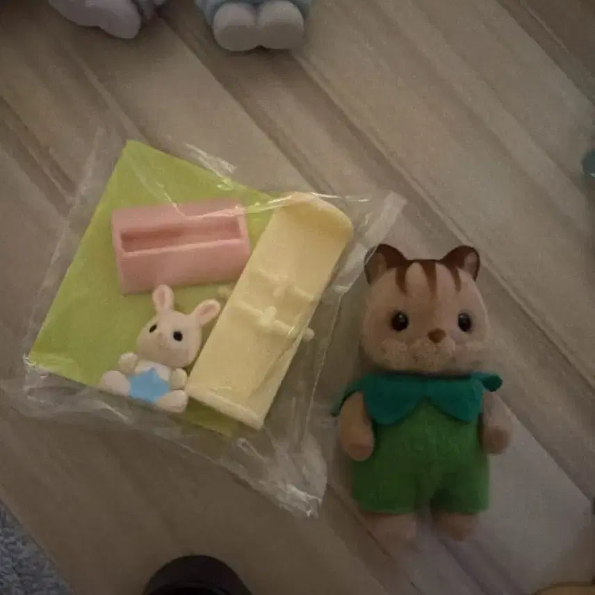 [BUNJANG] Sylvanian Families Rabbit Seesaw / 실바니안 가챠 토끼 시소