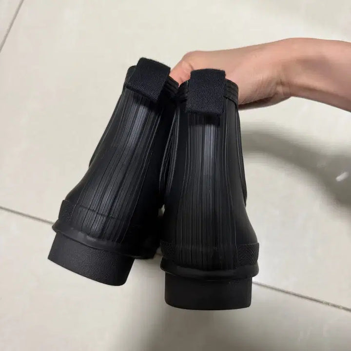 [BUNJANG] Hunter Black Chelsea Rain Boots (US 6/230) / 헌터 블랙 첼시 레인부츠 us6 230