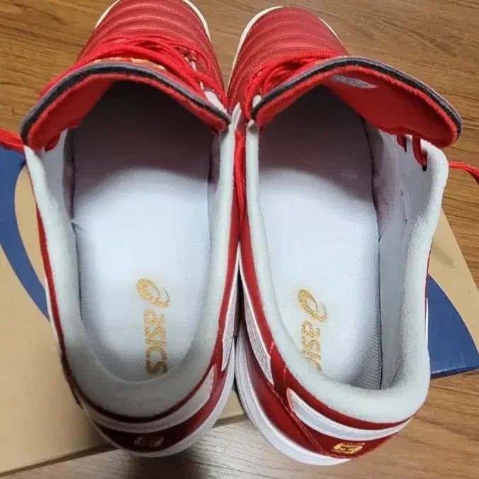 [BUNJANG] Asics C3 TF Red Soccer Shoes / 아식스 C3 TF 레드 275mm