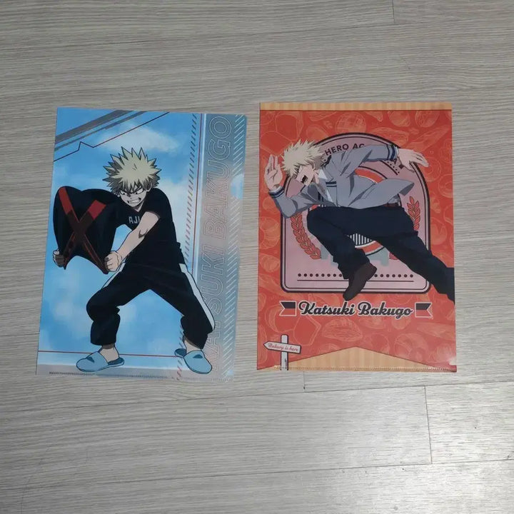 [BUNJANG] My Hero Academia Katsuki Bakugo L-Folder Bundle Set / 일괄) 히로아카 나히아 바쿠고 카츠키 L자 파일 나의 히어로 아카데미아