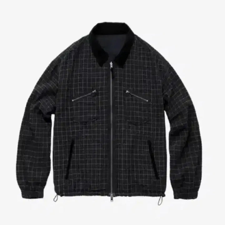 [BUNJANG] Politeiru Lami Check Blouson Check Black / (2) 25ss 폴리테루 라미체크 블루종 체크블랙