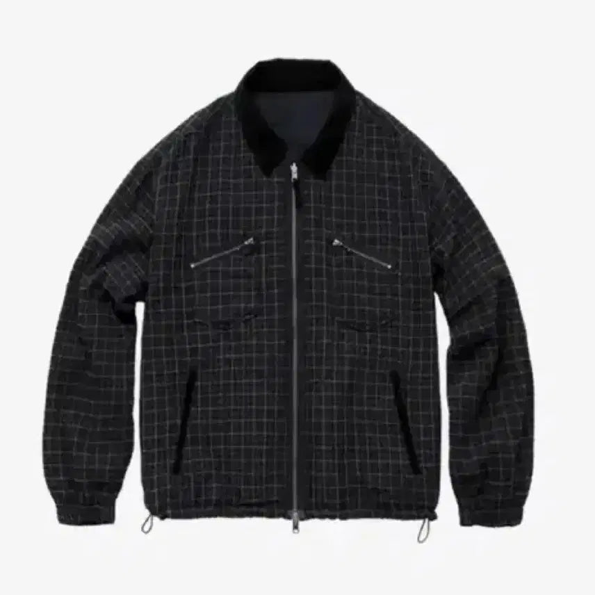 [BUNJANG] Politeiru Lami Check Blouson Check Black / (2) 25ss 폴리테루 라미체크 블루종 체크블랙
