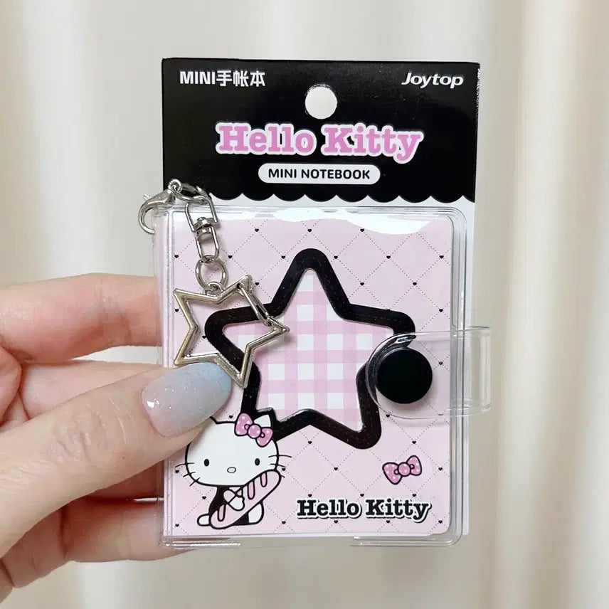 [BUNJANG] Sanrio Hello Kitty Miniature Notebook Keyring / 산리오헬로키티 미니어처노트별키링 핑크키티미니수첩