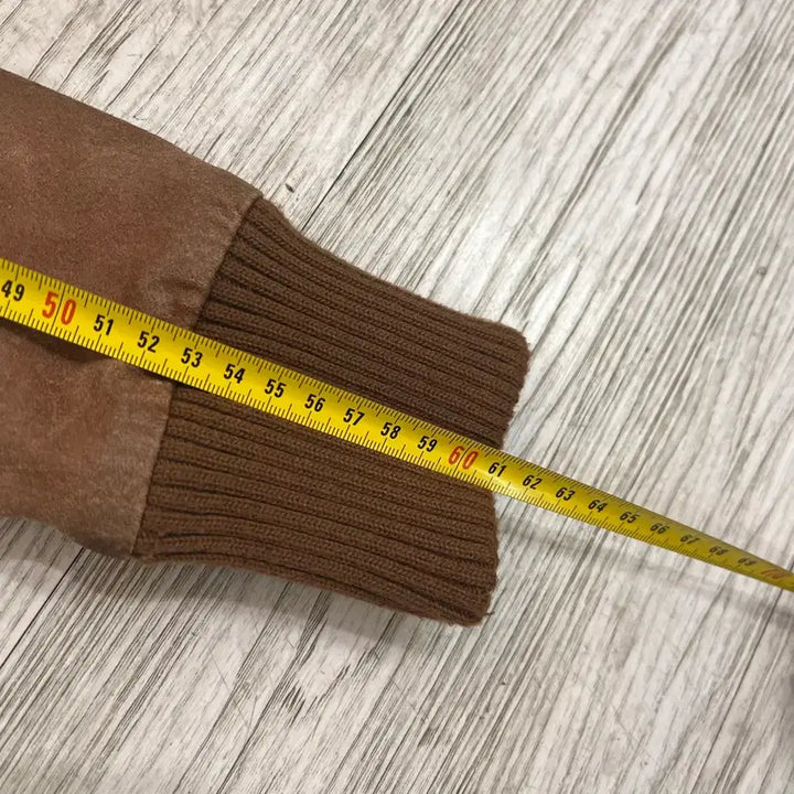 [BUNJANG] Atmosphere Suede Brown Jacket / atmosphere 스웨이드 브라운 자켓 딱붙
