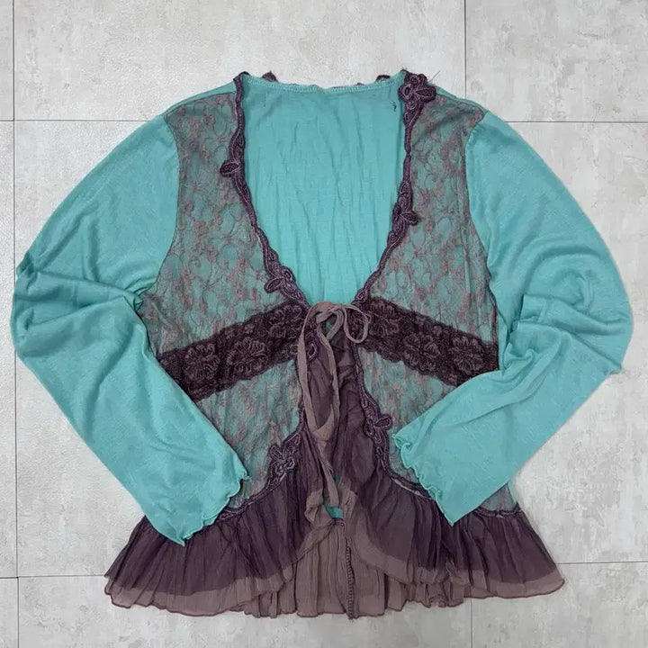 [BUNJANG] Vintage Mori Fairy Lace Cardigan / 