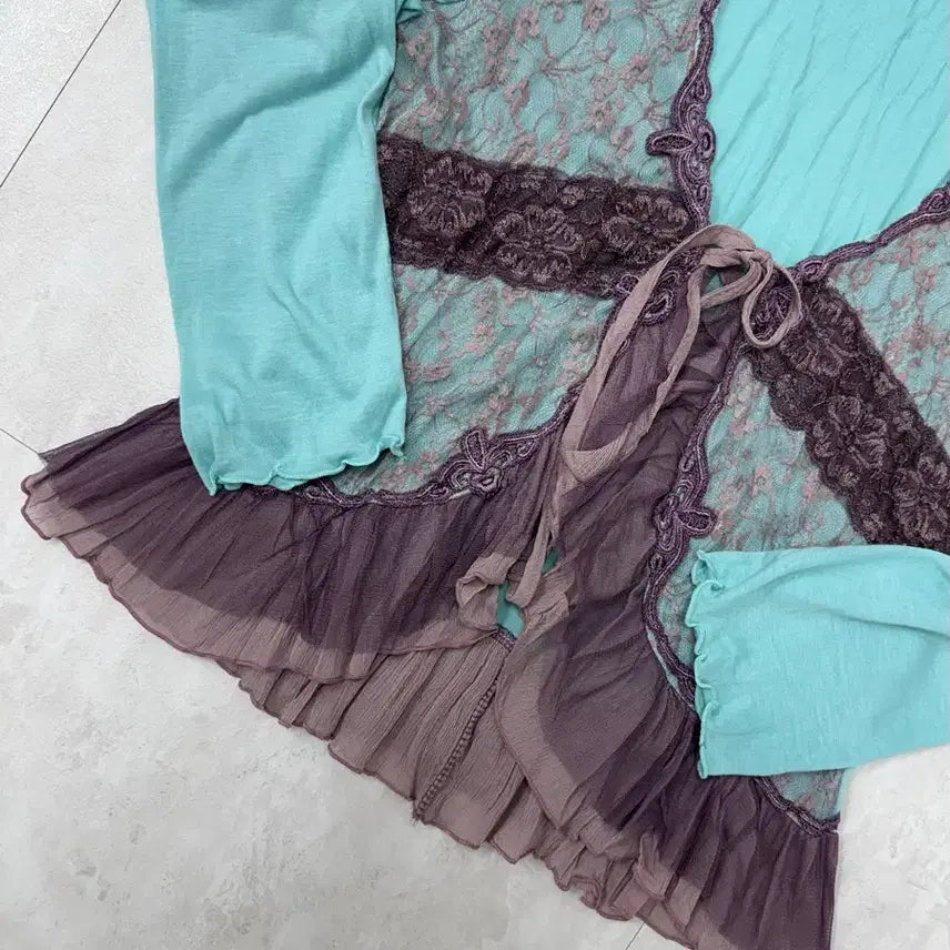 [BUNJANG] Vintage Mori Fairy Lace Cardigan / 