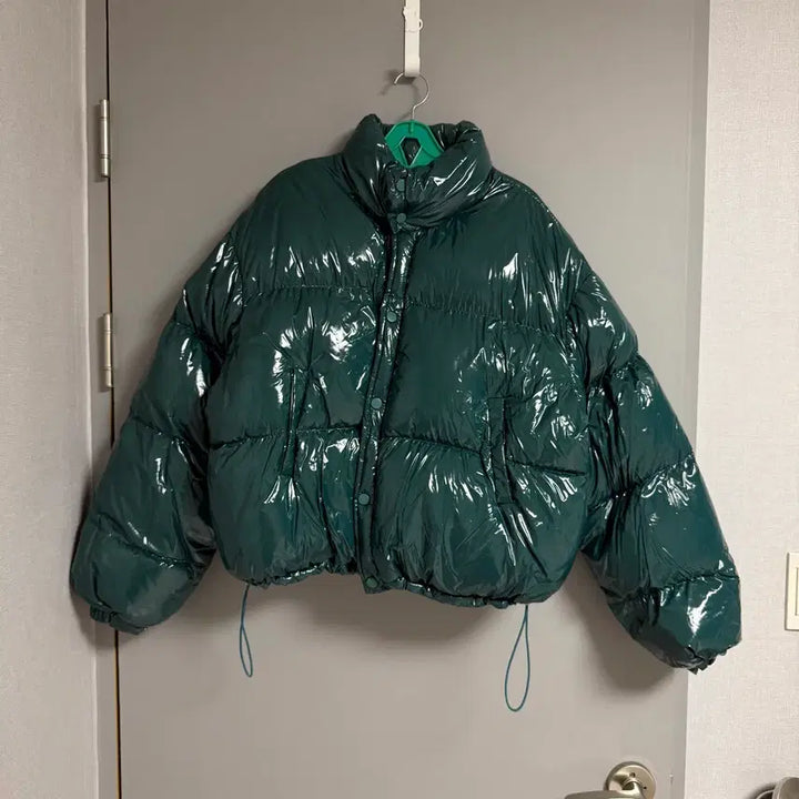 [BUNJANG] Ourwave Glossy Welon Padded Jacket / [아워웨이브] 유광 웰론 패딩 글로시패딩