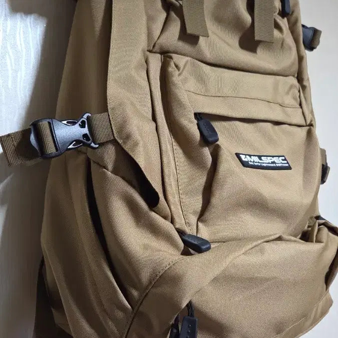 [BUNJANG] Millspec Backpack (Camel Standard) / 밀스펙 백팩(카멜 스탠다드,별매품 레인커버 포함)