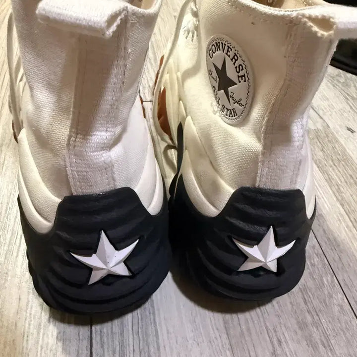 [BUNJANG] Converse Run Star Motion Ivory High Sneakers / 컨버스 런스타 모션 아이보리 하이 스니커즈
