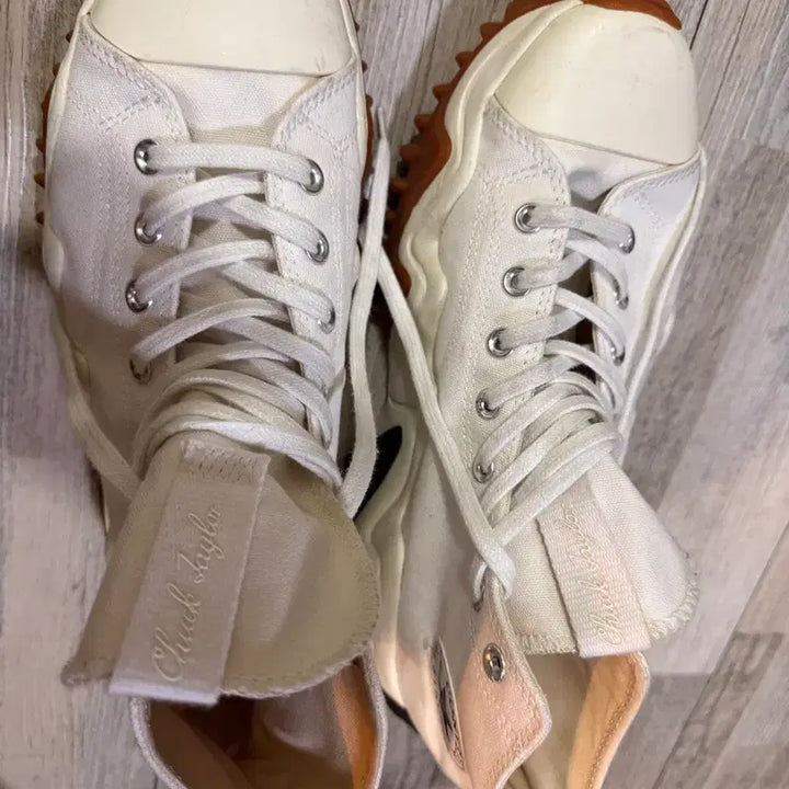 [BUNJANG] Converse Run Star Motion Ivory High Sneakers / 컨버스 런스타 모션 아이보리 하이 스니커즈