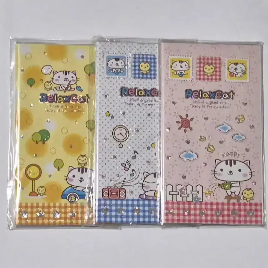 [BUNJANG] Relaxcat Notebook / 고전문구 릴렉스캣 수첩