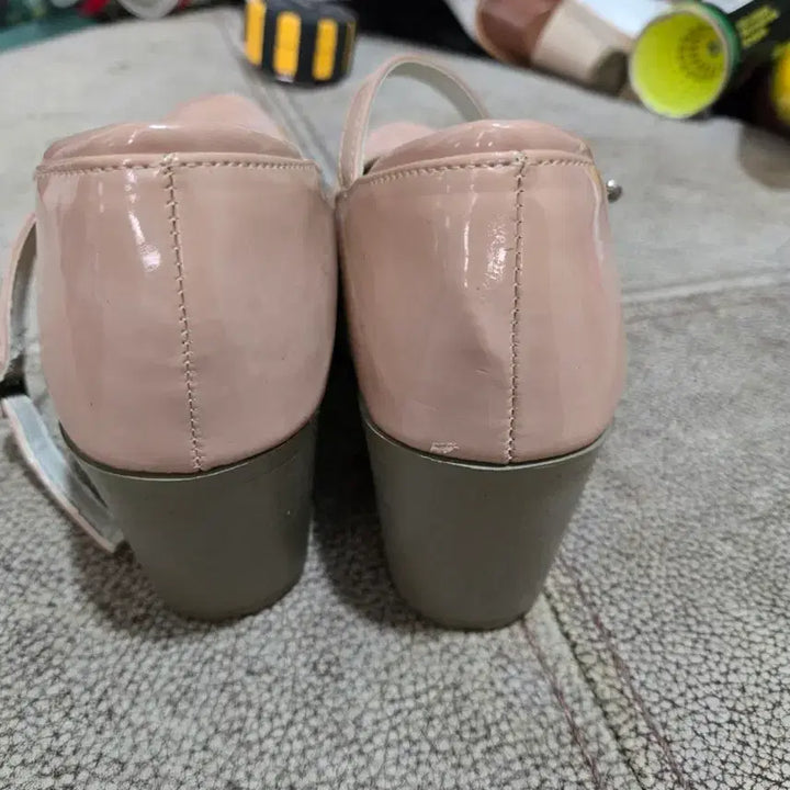 [BUNJANG] Mary Jane Platform Shoes / 메리제인 연핑크 통굽슈즈