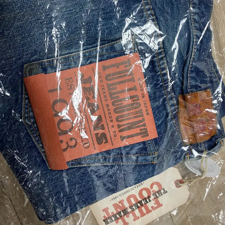 [BUNJANG] Fullcount 1344-1108 More Than Real Slim Straight Denim Jeans / [36] 풀카운트 1344-1108 More Than Real 새상품