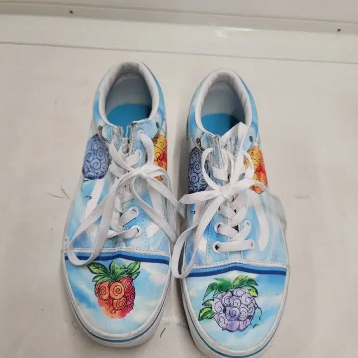 [BUNJANG] Vans One Piece Devil Fruit Old Skool Sneakers / 반스(VANS 정품)원피스 협업 Devil Fruit Old SKool화