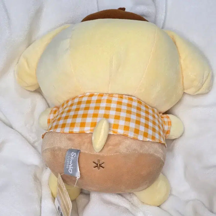 [BUNJANG] Sanrio Pompompurin Nerd Medium Plush / 산리오 폼폼푸린 너드 중형인형