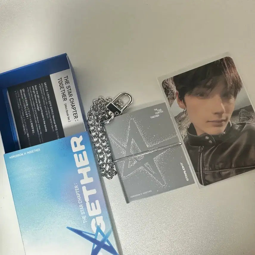 [BUNJANG] TXT Huening Mini Book Keyring Album / 투바투 별의 장 (starlight ver) 미니북키링 앨범 양도합니다