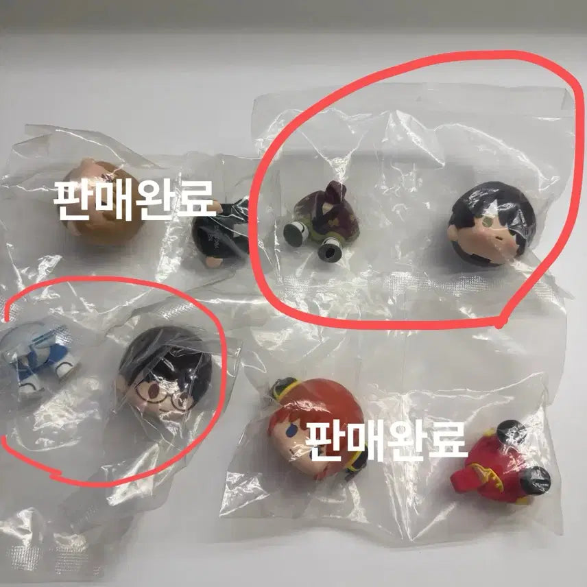 [BUNJANG] Gintama Pote Pote Figure Bundle Set / 은혼 포테포테 피규어 타카스기 신스케 신파치 일괄
