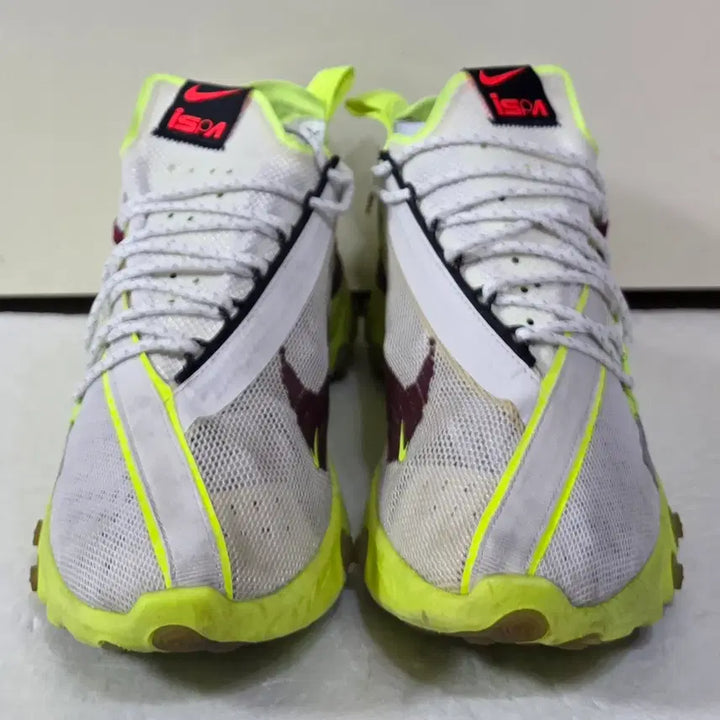 [BUNJANG] Nike React WR ISPA Low Platinum Tint Volt / [280] 나이키 리액트 WR ISPA 로우 플레티넘틴트볼트ㅡ단종매물