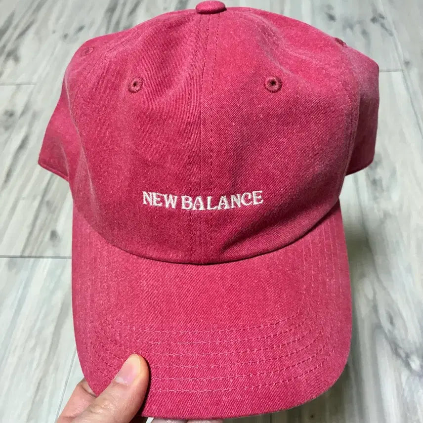 [BUNJANG] New Balance Letter Logo Washed Ball Cap / 뉴발 레터 로고 워싱 볼캡 (배송비포함)