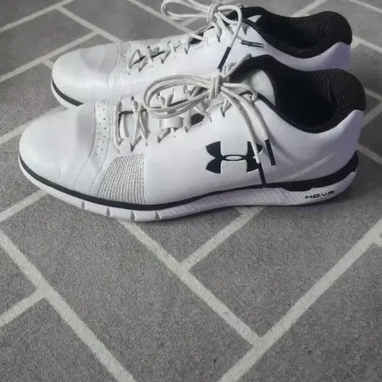 [BUNJANG] Under Armour HOVR White Golf Shoes / 언더아머 HOVR 화이트 골프화입니다
