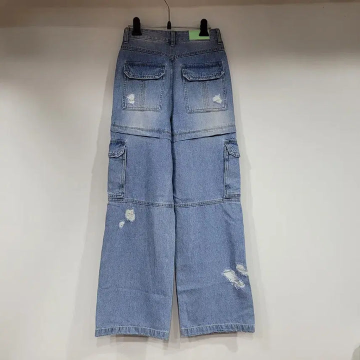 [BUNJANG] SJYP Denim Cargo Pants 25 / SJYP 데님 카코 바지 25