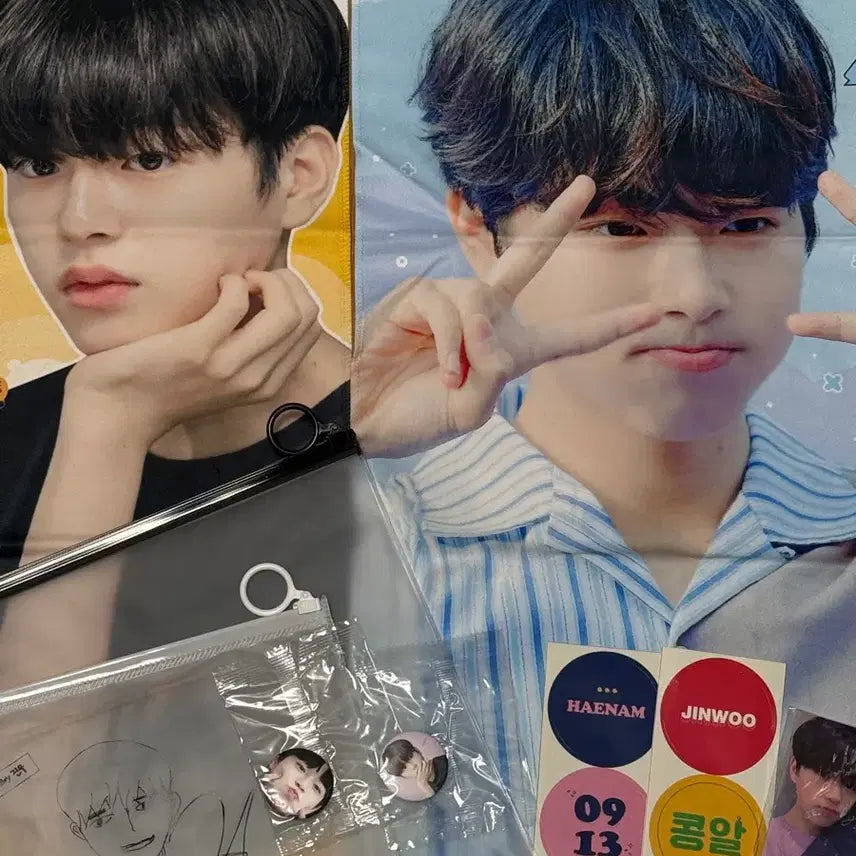 [BUNJANG] Ghost9 Lee Jinwoo Goods Bundle Set / 프듀 고스트나인 틴틴 이진우 굿즈 일괄 양도