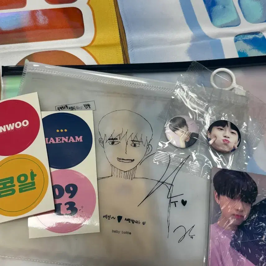 [BUNJANG] Ghost9 Lee Jinwoo Goods Bundle Set / 프듀 고스트나인 틴틴 이진우 굿즈 일괄 양도