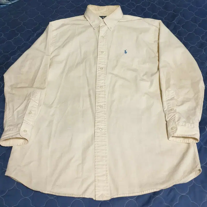 [BUNJANG] Polo Ralph Lauren Blake Cotton Oxford Shirt (M) / (두산 00s)폴로랄프로렌 BLAKE 코튼 솔리드 옥스퍼드 셔츠 (M)