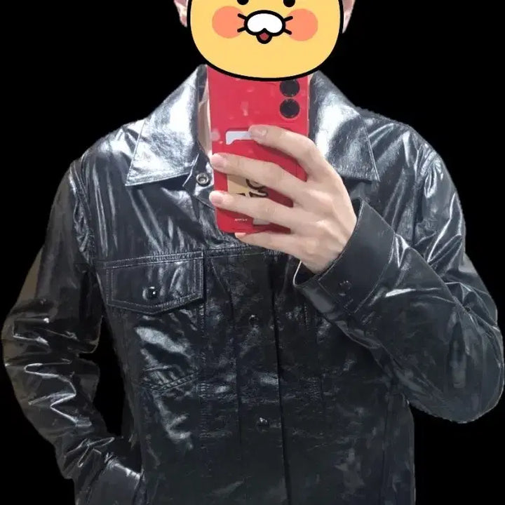 [BUNJANG] IRO Motili Glossy Leather Jacket / 이로 IRO 양가죽 레더자켓 미착용 새제품 판매합니다. (택있음)