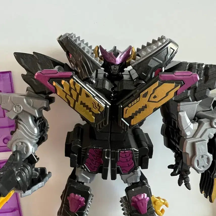 [BUNJANG] Minipla Zenkaizer Black Juragaon Limited Edition Action Figure / 미니프라 젠카이져 블랙 쥬라가온 한정판 판매합니다 (서비스 투카이져 용동