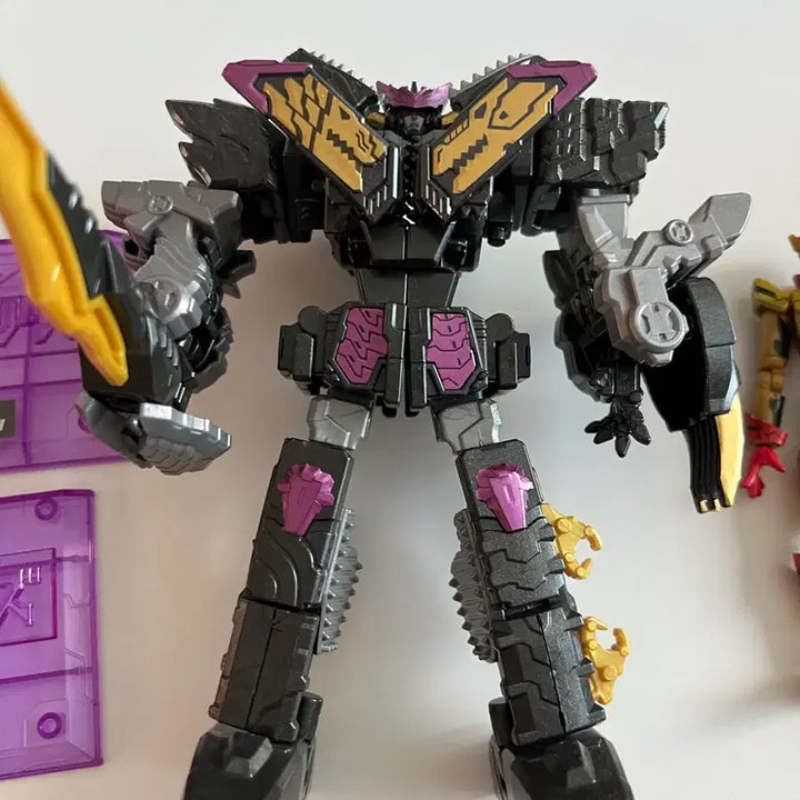 [BUNJANG] Minipla Zenkaizer Black Juragaon Limited Edition Action Figure / 미니프라 젠카이져 블랙 쥬라가온 한정판 판매합니다 (서비스 투카이져 용동