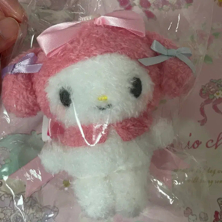 [BUNJANG] Sanrio My Melody Runrun Ribbon Mascot / 산리오 마이멜로디 룬룬리본 마스코트