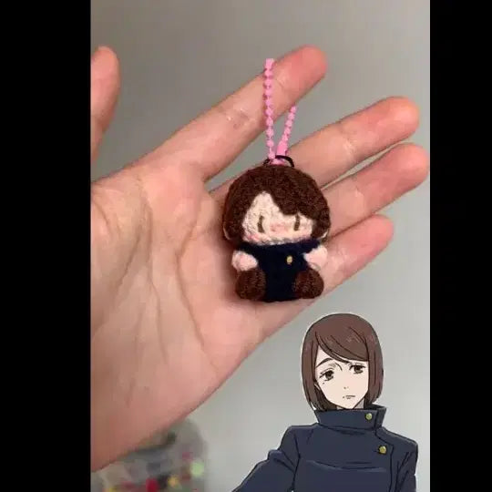 [BUNJANG] Jujutsu Kaisen Hand-knitted Keyring / 주술회전