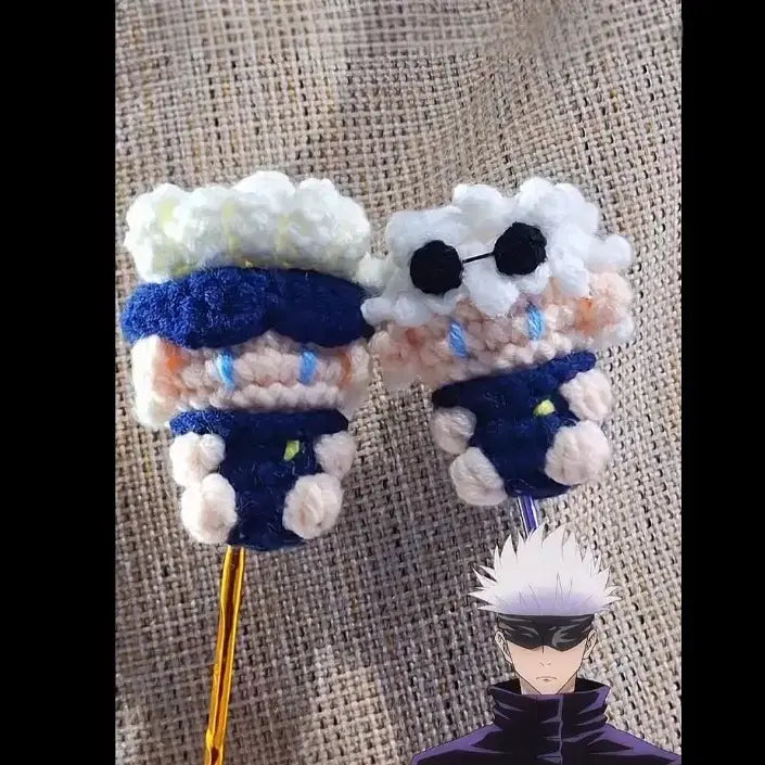[BUNJANG] Jujutsu Kaisen Hand-knitted Keyring / 주술회전