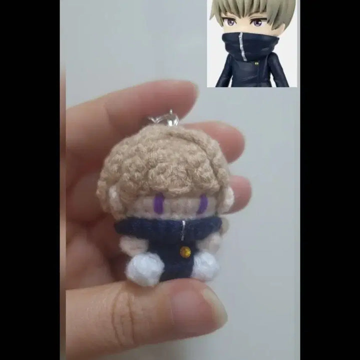 [BUNJANG] Jujutsu Kaisen Hand-knitted Keyring / 주술회전