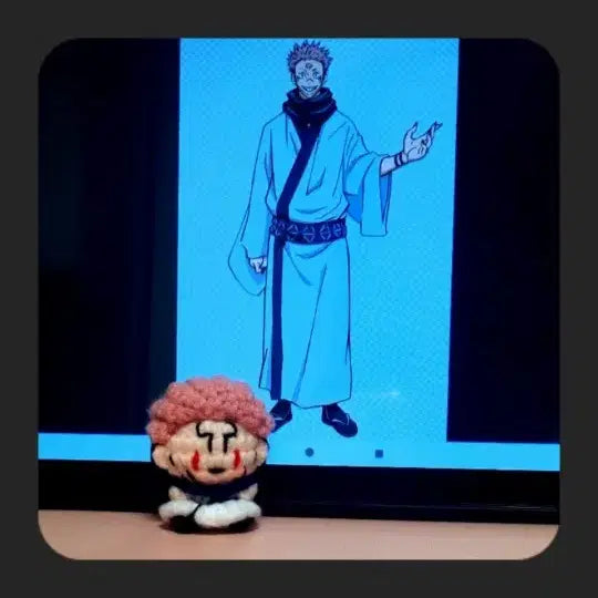 [BUNJANG] Jujutsu Kaisen Hand-knitted Keyring / 주술회전