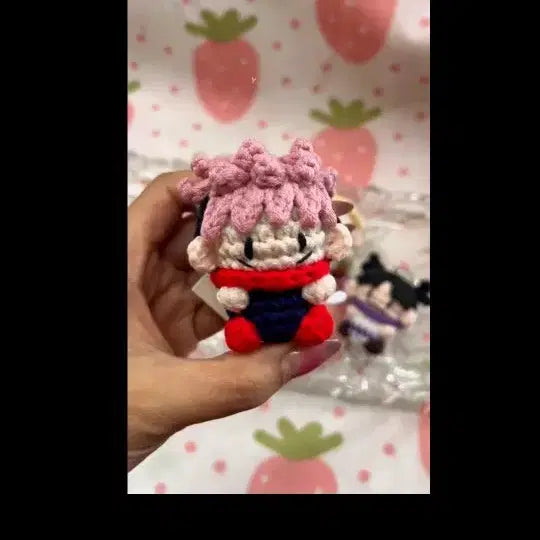 [BUNJANG] Jujutsu Kaisen Hand-knitted Keyring / 주술회전