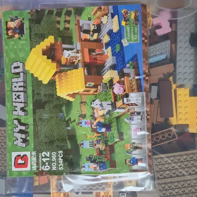 [BUNJANG] Compatible Building Blocks Minecraft Set / 레고호환 레레 마인크레프트