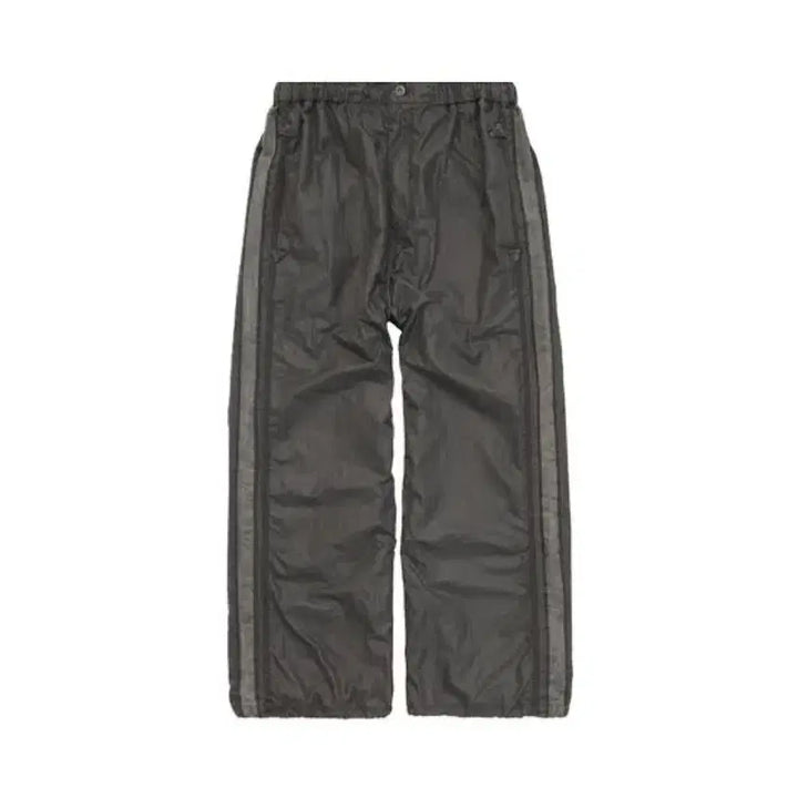 [BUNJANG] Polytru Glossy Track Pants Khaki Grey / (3) 폴리테루 글로시 트랙 팬츠 카키 그레이