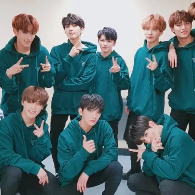 [SOLD OUT] 세븐틴 2018 캐럿랜드 캐랜 MD 엠디 후드티 박수 뮤비 멤버 착용