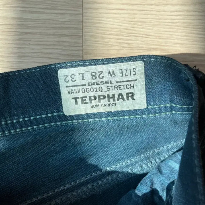 [BUNJANG] Diesel Tepphar Slim Carrot Fit Jeans / Diesel Tepphar 슬림 캐롯 청바지 W28 L32