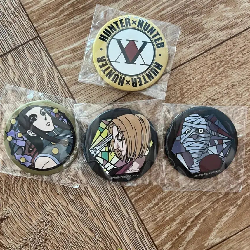 [BUNJANG] Hunter x Hunter Illumi &amp; Phantom Troupe Badge Bundle / 일괄)헌터헌터 이르미 환영여단 뱃지